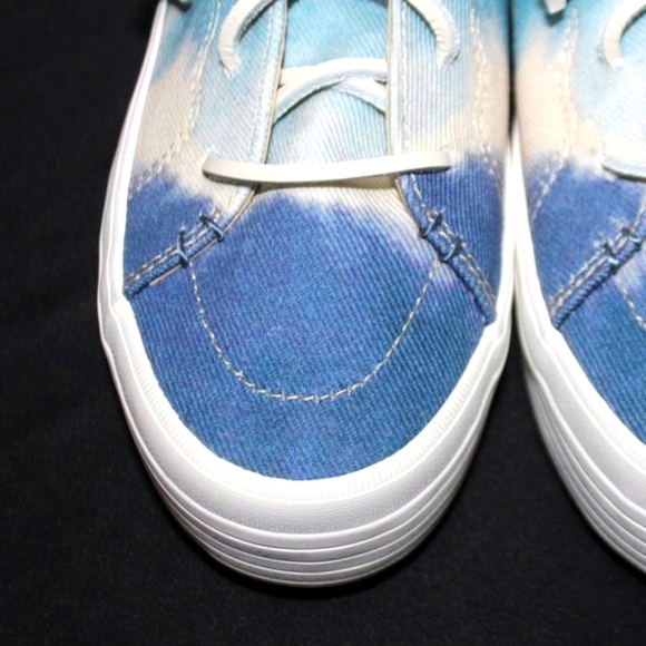 NWT Sperry Blue Crest Canvas Platform Slip-on Sneaker - Picture 4 of 13